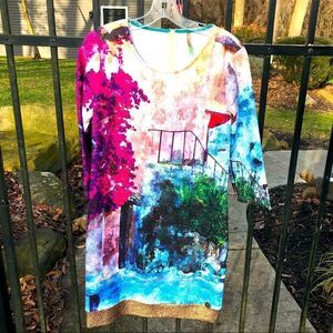 Culito from Spain graphic print dress